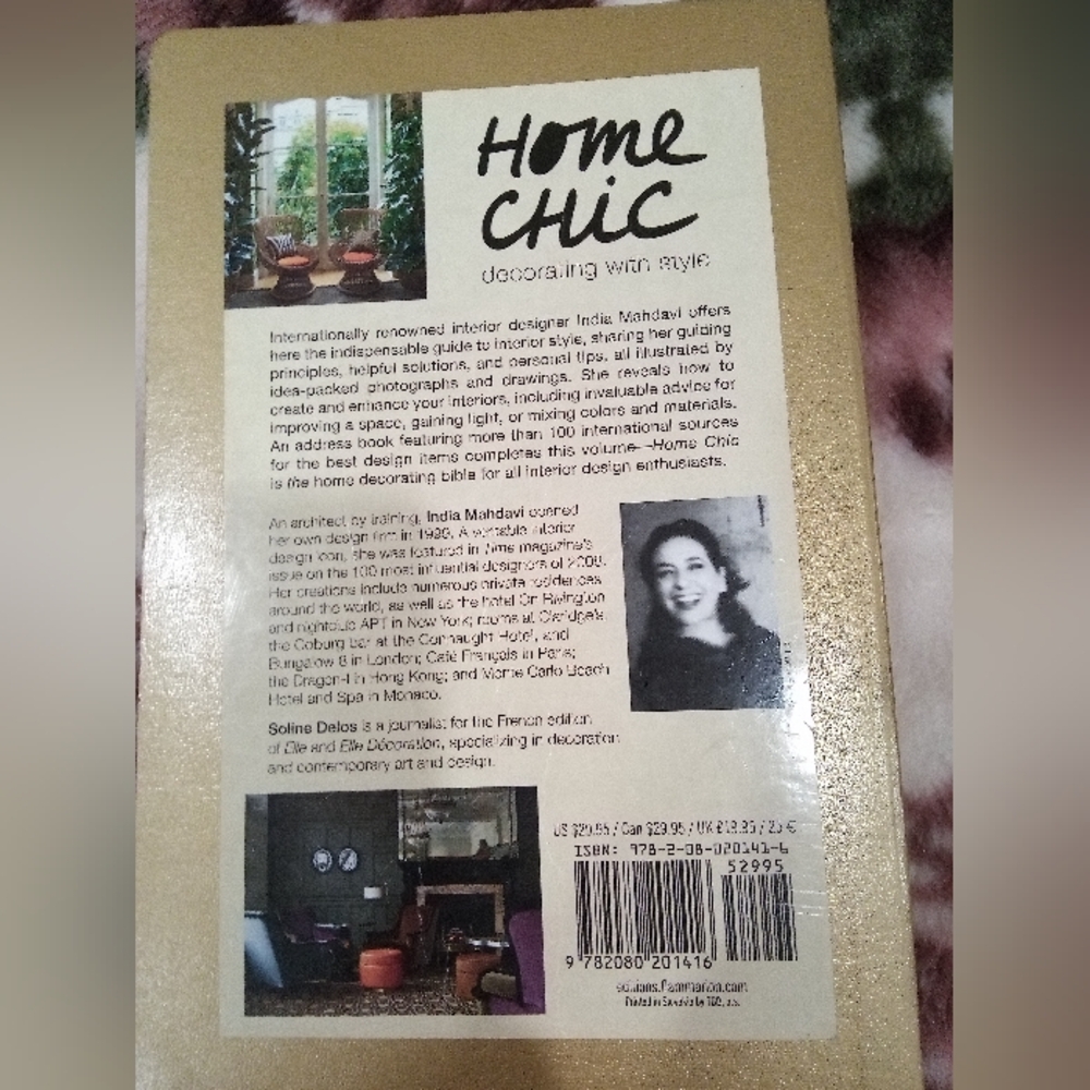Home Chic Book - Gold - Picture 2 of 2